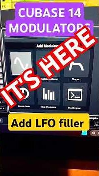 Amazing Modulators – It's That Easy! #cubase 14