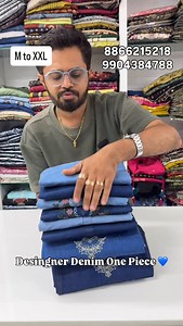 19K views · 4.8K reactions |  Designer Denim One Piece  Premium...