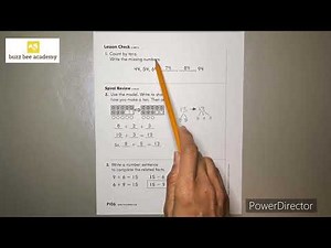 Go Math: 1st Grade Chapter 6.2 Homework and Practice Common Core Math: Count by Tens to 120