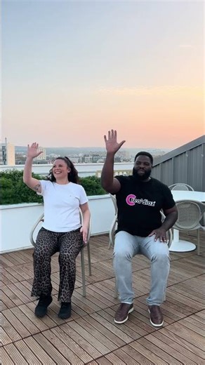 Simple Chair Workout #creadiaz #chair #silver #fun #senior