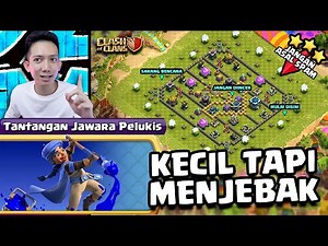 JIKA SALAH BAKAL MUSTAHIL RATA | Tantangan Jawara Pelukis CoC