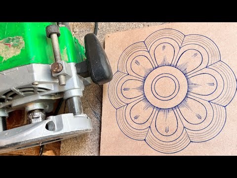 I Made A Floral Design Out Of MDF!
