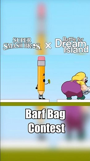 Smash X BFDI Barf Bag Contest #smashbros #tpot #smashultimate #bfdi #fypシ