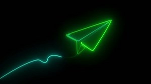 One Line Art Drawing Paper Plane Stock Footage Video (100% Royalty-free) 3729531765 | Shutterstock