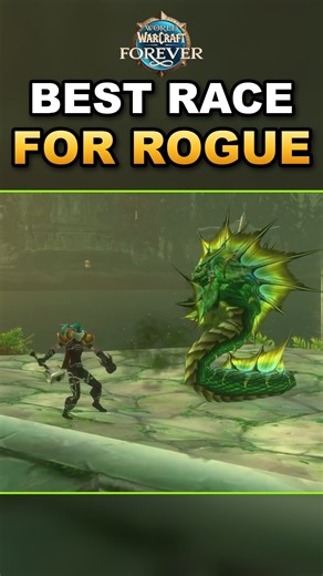 Best Race for Rogue in WoW Forever #wowforever #worldofwarcraft
