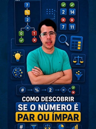 Como descobrir se o número é Par ou Impar no Python