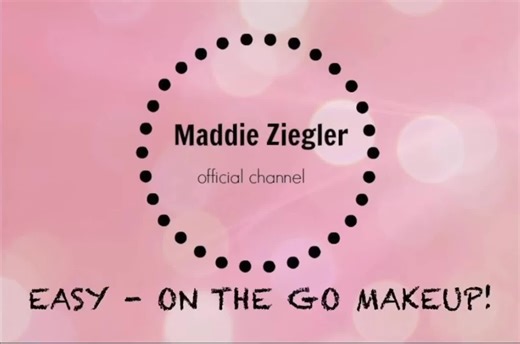 Maddie’s easy go to makeup tutorial I blurred out one of the words because even though it ain’t bad bad this is content for kids :) #makeup #makeupturorial #maddieziegler #dancemoms