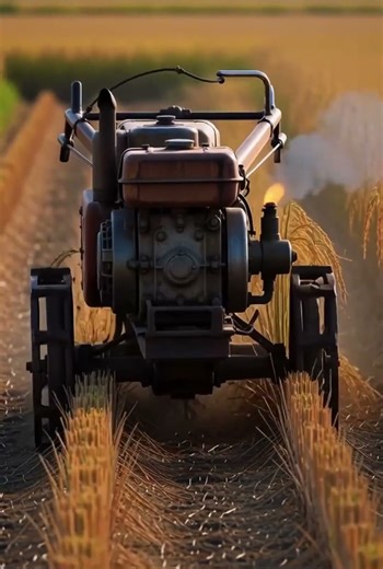 Raw Rural Machinery Ambience | Rice Field Mechanical Sound Effects. #shorts #AIVideos