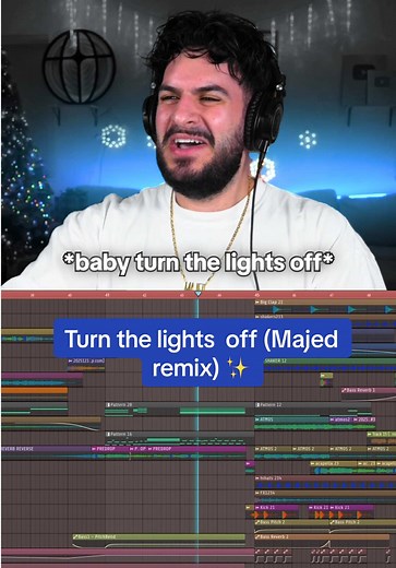 Turn the Lights Off Remix: Majed's Unique EDM Take