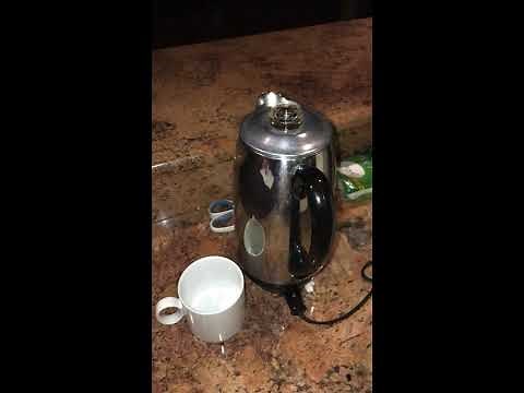 HOW TO FILTER OUT THOSE ANNOYING COFFEE GROUNDS WHEN YOU'RE USING A PERCOLATOR FOR YOUR DAILY BREW