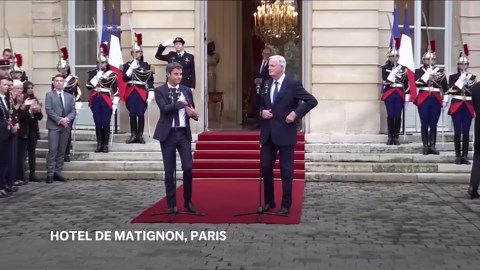 Gabriel Attal hands over to new French PM Michel Barnier