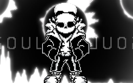 【国人AU】目前最高技术力[Original soul tale？]原魂传说 soul sans 审判曲phase 1 [罪孽]V2