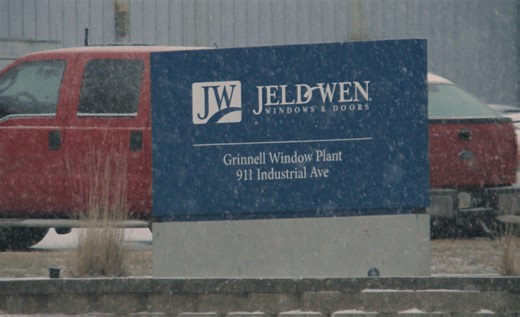 Grinnell JELD-WEN window factory closing, almost 300 laid off