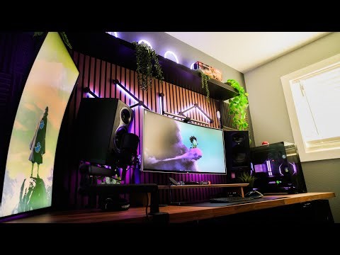 Ultimate Desk & PC Setup Tour 2025 | AMD Ryzen 9 9950X3D & Aorus Master RTX 5080