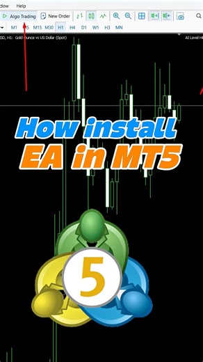 How install EA in MT5 #trading #ea #mt5trading