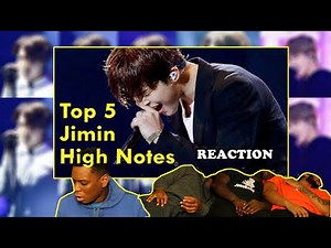 BTS JIMIN BEST HIGH NOTES | REACTION | INSANE!!