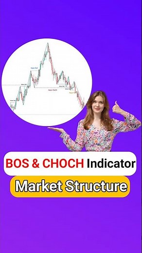 🎰 Market Structure Indicator (BOS-CHOCH) for MT4/5 & Tradingview - Free - [TFlab]