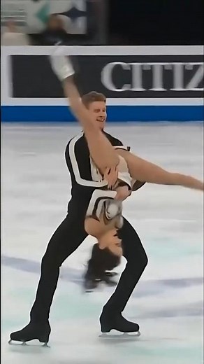 Amazing Ice Dance Performance by American Champions | Madison Chock & Evan Bates ⛸️🔥 #iceskating