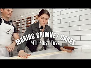 Handmaking Chimney Cakes