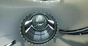 Inside view of the ISS module highlighting modern design features