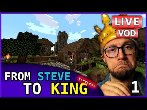 From Steve to King: Hardcore Minecraft Kingdom Roleplay - Ep1 - ARC I - The Nameless Wanderer