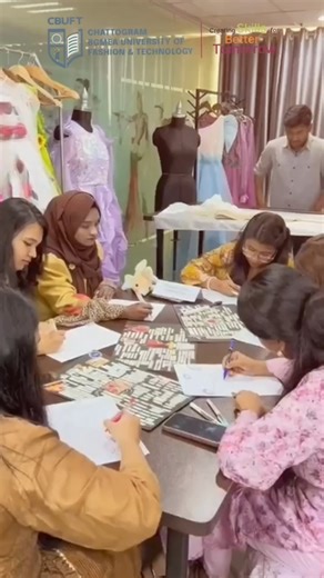 𝐀 𝐩𝐫𝐨𝐮𝐝 𝐦𝐨𝐦𝐞𝐧𝐭 𝐟𝐨𝐫 𝐂𝐁𝐔𝐅𝐓! Today we officially inaugurated 𝐓𝐡𝐞 𝐃𝐞𝐬𝐢𝐠𝐧 𝐒𝐭𝐮𝐝𝐢𝐨, a new creative hub for our fashion students. A heartfelt thank you to our honorable BoT members, respected faculty, and enthusiastic students for making this milestone special. This studio isn’t just a space, it’s where ideas will grow, creativity will flourish, and the next generation of fashion innovators will take shape. #CBUFT #DesignStudio #FashionEducation #InnovationAtCBUFT #BGM