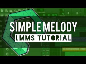 How to Make A Simple MELODY In LMMS (it's easy)