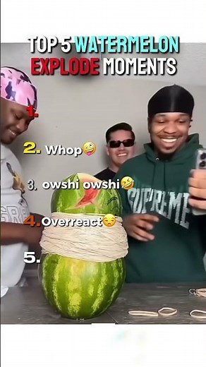 Top 5 Watermelon Explode Moments😱