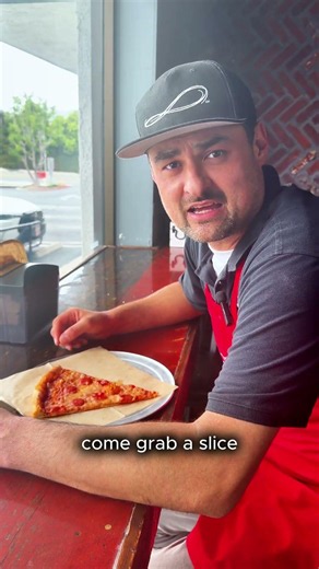 Meet Levi the Pizza Guy 🍕 | Fresh NY Style Pepperoni Pizza Slice
