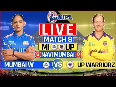 WPL 2026 Live: Mumbai Indians W vs UP Warriorz W Live Scores | MI W vs UP W Live Scores & Commentary