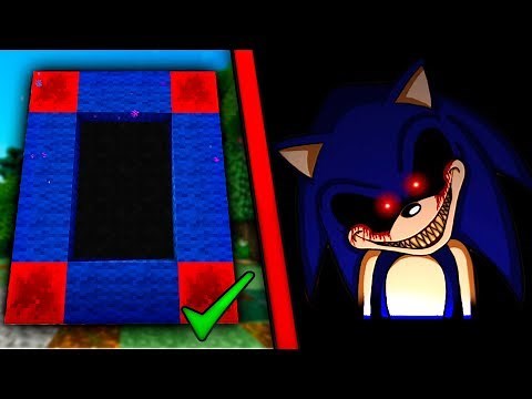 Minecraft - How to Make a Portal to the SONIC.EXE Dimension