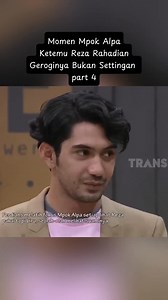 1.4M views · 34K reactions | Momen Mpok Alpa Ketemu Reza Rahadian Geroginya Bukan Settingan part 4 . #rinanose #MpokAlpa #reelsviral #reelsviralシ #reels #reelsinstagram #ninacarolina | Global News Artist | Facebook