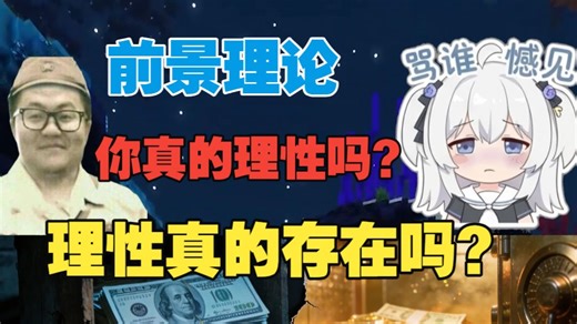 前景理论：“理性”其实根本不存在？