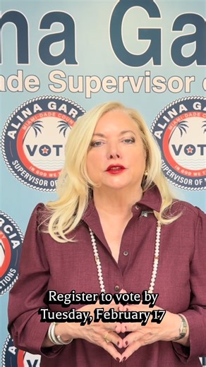 Surfside, FL on Instagram: "🗳️ BIG NEWS FOR SURFSIDE 🗳️ We’re honored to welcome Miami-Dade County Supervisor of Elections, @alinagarciamiami, to help share important information about Surfside’s General Municipal and Special Elections. 📅 Election Day: Tuesday, March 17, 2026 ⏰ Polls open: 7 a.m. - 7 p.m. 📍 Location: Surfside Town Hall, Commission Chambers 📝 Voter registration deadline: February 17, 2026 📬 Vote-by-mail request deadline: March 5, 2026, at 5 p.m. Thank you to @votemiamidade 