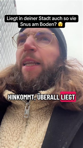 Überall liegt Snus am Boden!