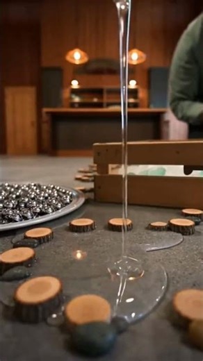 Mirror-Disc Riverfloor Reveal #craft #design #resin #interior