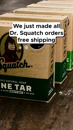 🚨Black Friday Pre-Sale🚨 🤑FREE SHIPPING on orders $40 🎁FREE Mystery Gift on orders $70 🥇The #1 Men's Personal Care Brand ⌛️Limited time ONLY | Dr. Squatch