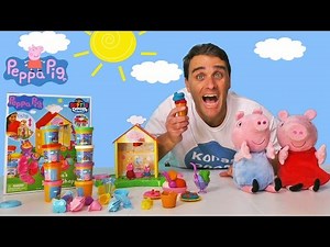 Peppa Pig Softee Dough Peppa’s Sweet Shop ! || Toy Reviews || Konas2002