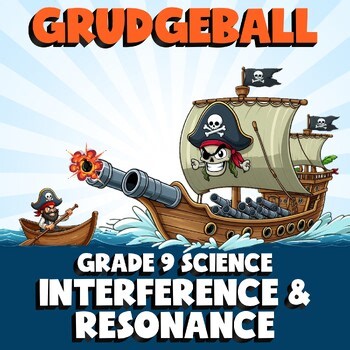 Interference & Resonance GRUDGEBALL Science Game - No Prep Grade 9 Review