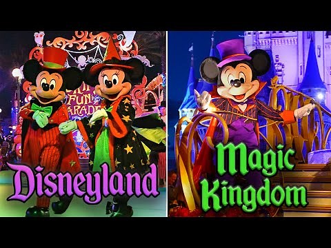 Disney Halloween Parades at Walt Disney World and Disneyland - Oogie Boogie Bash & Not-So-Scary