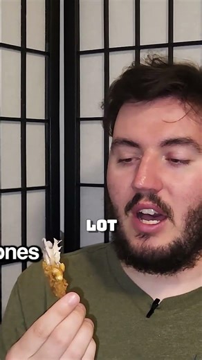 Fried Frog Leg #shorts #friedfroglegs #karsatowskieats