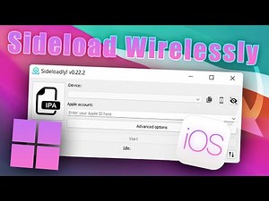 Sideload Applications Completely Wirelessly on Windows [ NO REVOKE ]