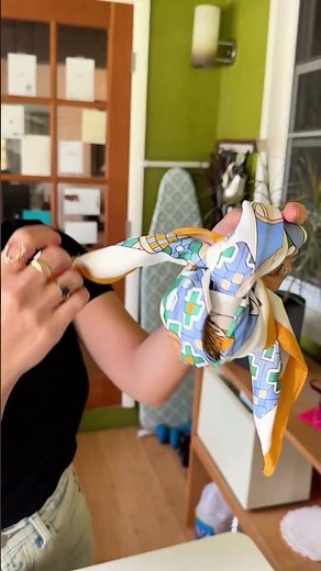 How to Tie a Silk Scarf as a Headband (Adjustable + Secure)