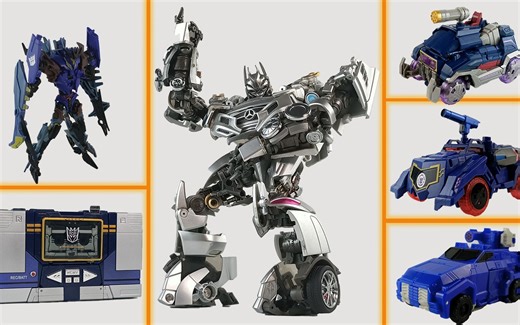 【定格动画】一次看完声波变形！大师级MP13声波 na声波变形定格动画