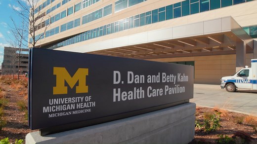 27K views · 469 reactions | Designed for the present and the future of health care. For our patients and the dedicated teams who provide exceptional care and services every day. For Michigan, for everyone. Welcome to the D. Dan and Betty Kahn Health Care Pavilion. | Michigan Medicine | Facebook