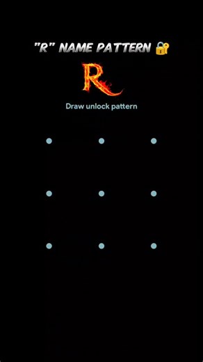 2M views · 4.6K reactions | "R" Letter Pattern Lock || . . #army #pattern #tarending #instagram #reels #viral #hard #tiktok #shorts | Prince Kumar | Facebook