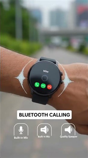 smart watch | round shape smartwatch