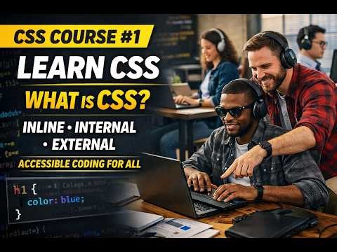 CSS Lecture 1: Introduction to CSS | Inline, Internal & External CSS Explained | #css #nvda