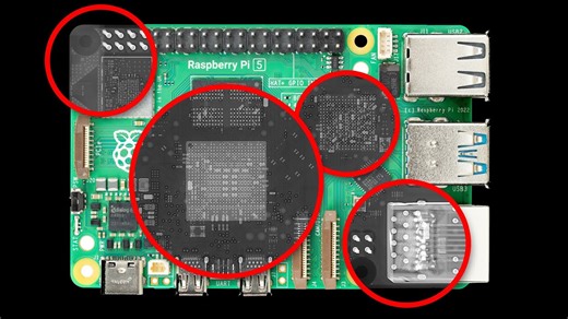 X-rays reveal Raspberry Pi 5’s hidden secrets #Raspberrypi