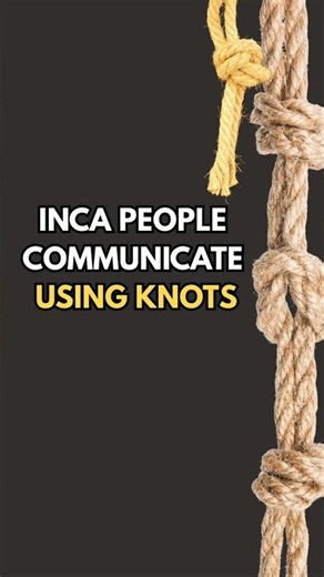 Inca people Communicate Using Knots